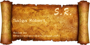 Salga Róbert névjegykártya